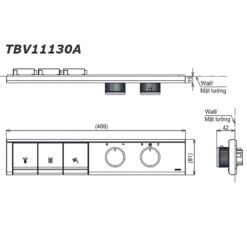 bản vẽ kích thước Bảng điều khiển sen âm tường TOTO TBV11130A TBN11DC0A 3 đường nước.jpg