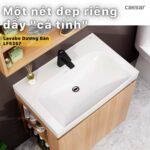 Chậu lavabo đặt bàn CAESAR LF5357 - Ảnh 3
