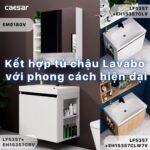 Chậu lavabo đặt bàn CAESAR LF5357 - Ảnh 5
