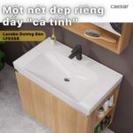 Chậu lavabo đặt bàn CAESAR LF5358 - Ảnh 3