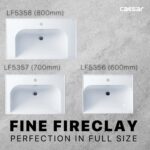 Chậu lavabo đặt bàn CAESAR LF5358 - Ảnh 4
