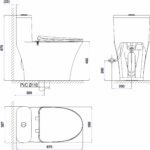 Bồn cầu 1 khối VIGLACERA V829 nắp êm - Ảnh 2