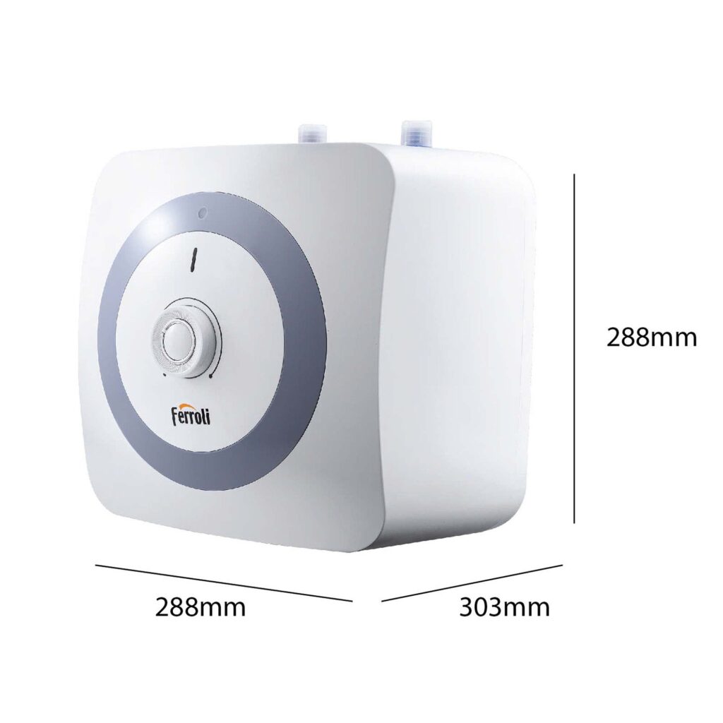 Lighting Discount 7 kich thuoc Binh nong lanh FERROLI LUCK 6.8L lit gian tiep cho bep