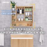 Tủ gương CAESAR EM0180W7V - Ảnh 4