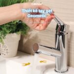 Vòi lavabo CAESAR B190C dây rút nóng lạnh - Ảnh 8