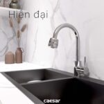 Vòi rửa bát CAESAR K695CV nóng lạnh - Ảnh 9