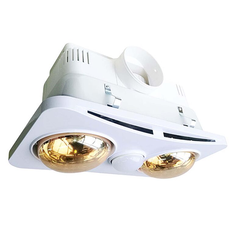 Đèn sưởi KOHN BK02G BK02GR âm trần 2 bóng