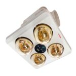 Đèn sưởi KOHN BU06G BU06GR âm trần 4 bóng