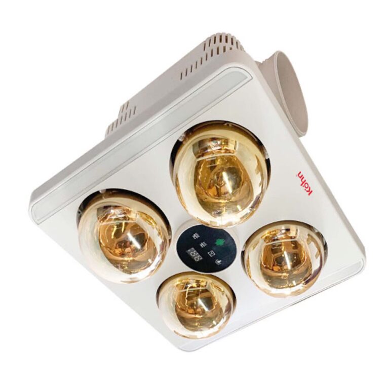 Đèn sưởi KOHN BU06G BU06GR âm trần 4 bóng