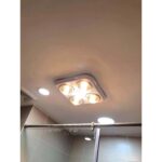 Đèn sưởi KOHN BU06G BU06GR âm trần 4 bóng - Ảnh 8