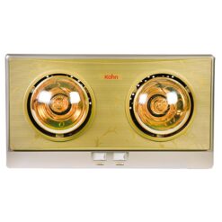 Đèn sưởi KOHN KN02G treo tường 2 bóng
