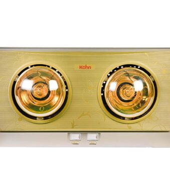 Đèn sưởi KOHN KN02G treo tường 2 bóng