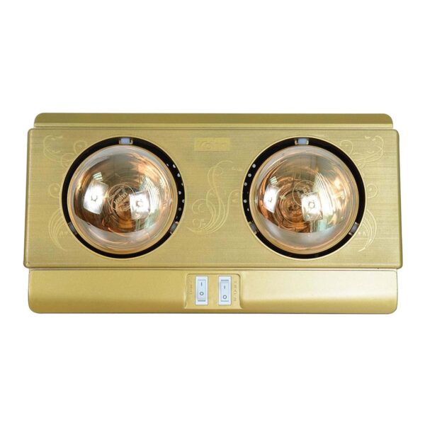 Đèn sưởi KOHN KP02G treo tường 2 bóng