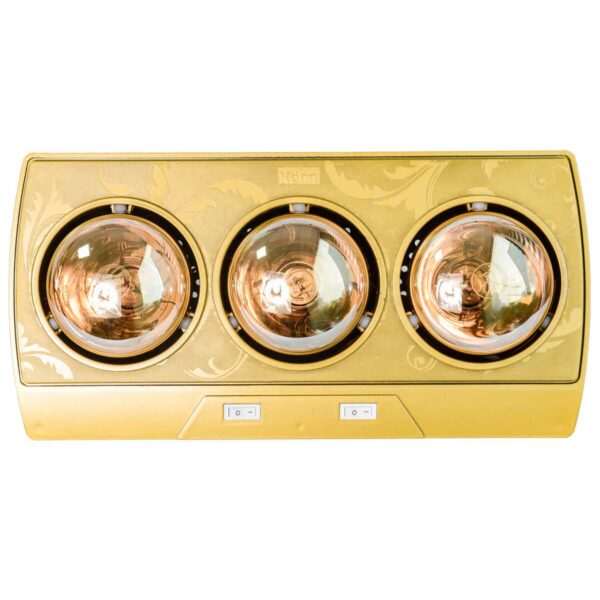 Đèn sưởi KOHN KP03G treo tường 3 bóng