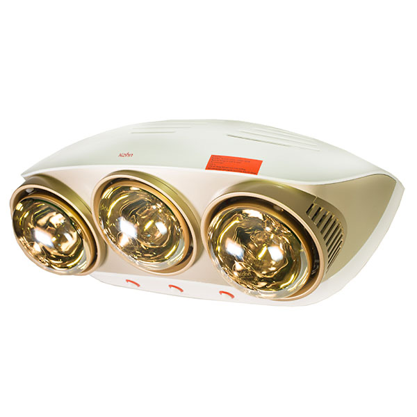 Đèn sưởi KOHN KU03PG treo tường 3 bóng