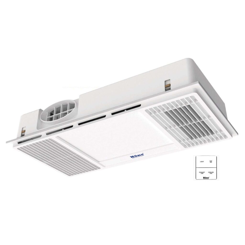 Quạt sưởi nhà tắm HANS HA2 đa năng