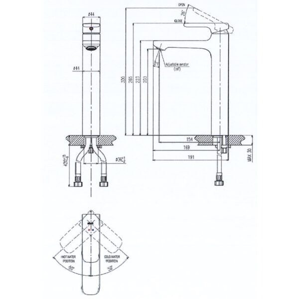 ban-ve-kich-thuoc-Voi-lavabo-INAX-LFV-632SH-co-cao-nong-lanh