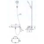 Vòi sen tắm INAX BFV-613S nóng lạnh - Ảnh 2