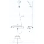 Vòi sen tắm INAX BFV-636T nhiệt độ - Ảnh 2