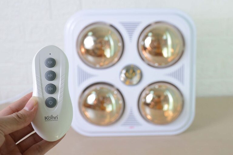 Đèn sưởi KOHN BU04G BU04GR âm trần 4 bóng - Ảnh 14