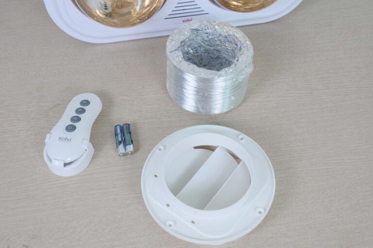 Đèn sưởi KOHN BU04G BU04GR âm trần 4 bóng - Ảnh 6