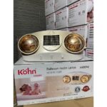 Đèn sưởi KOHN KU03PG treo tường 3 bóng - Ảnh 2