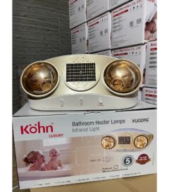 hinh anh thuc te Den suoi KOHN KU03PG treo tuong 3 bong 1