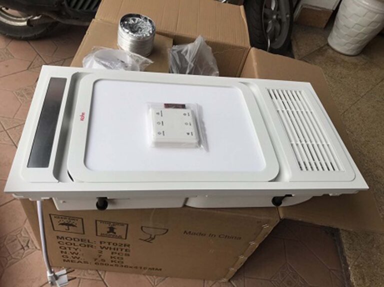 Quạt sưởi nhà tắm KOHN PT02G âm trần đa năng - Ảnh 6