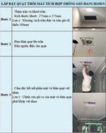 Quạt thông gió HANS H10R - Ảnh 2