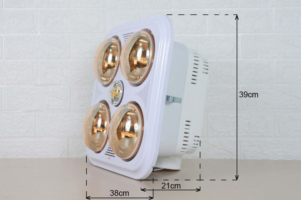 kich thuoc Den suoi KOHN BU04G BU04GR am tran 4 bong