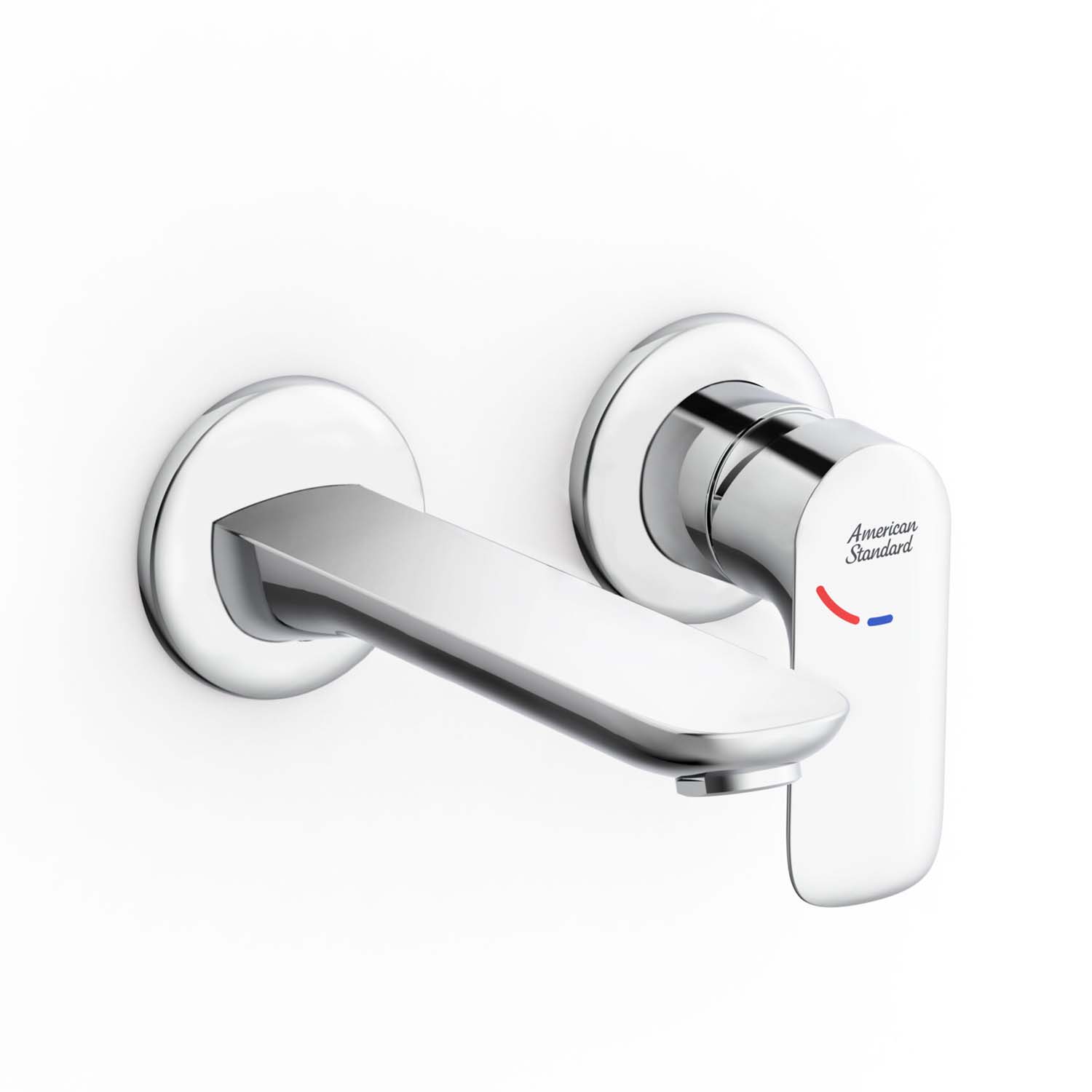 Vòi lavabo AMERICAN STANDARD WF-1M04 2 lỗ âm tường nóng lạnh
